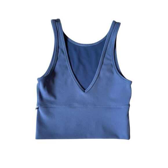 Lululemon Power Pivot Tank Everlux SIZE 4 Blue Athletic - Picture 1 of 4